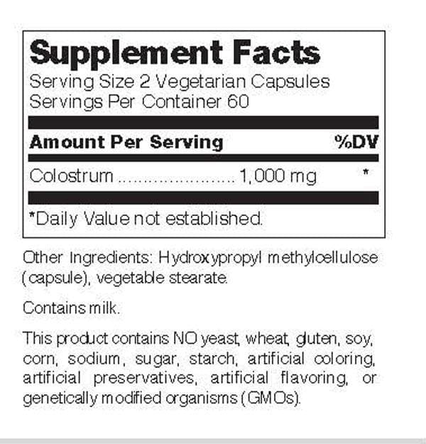 Colostrum – 100% Pure New Zealand